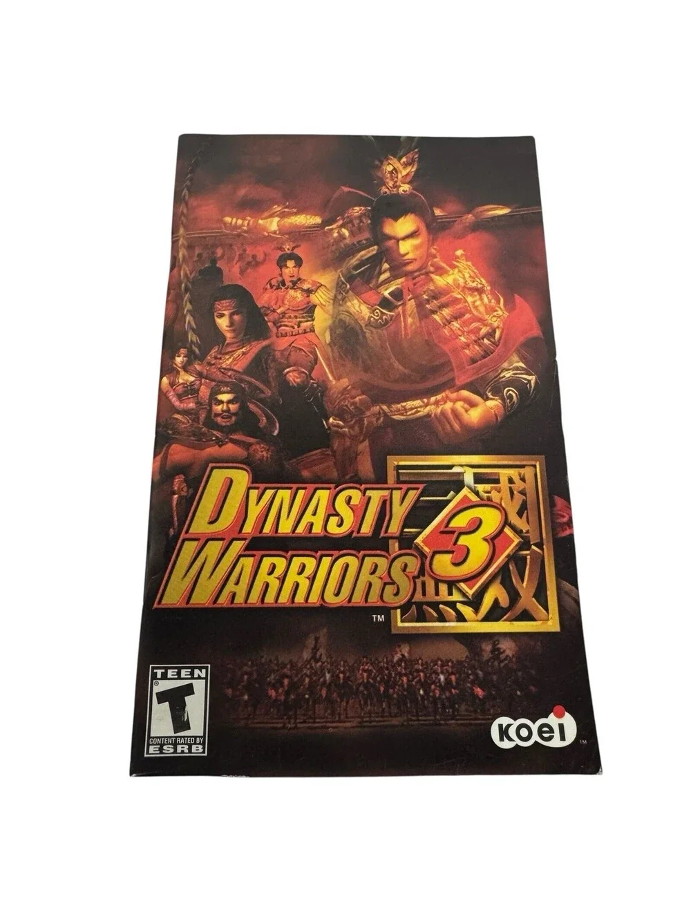 Dynasty Warriors 3 (Sony PlayStation 2, 2001)